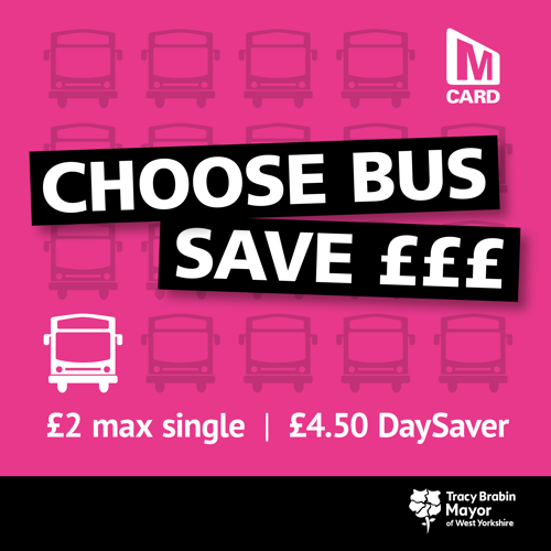 Choose Bus Save £££, £2 max single, £4.50 day saver